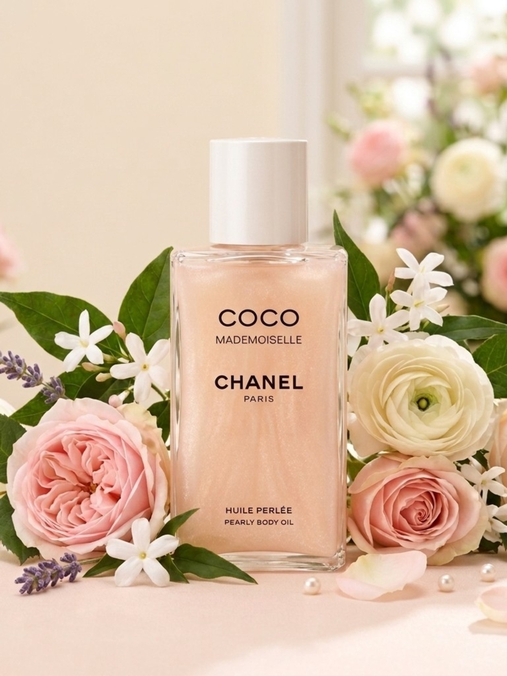 NEW~ CHANEL COCO Mademoiselle Pearly Body Oil ~ BNIB SEALED✨️HTF✨️
